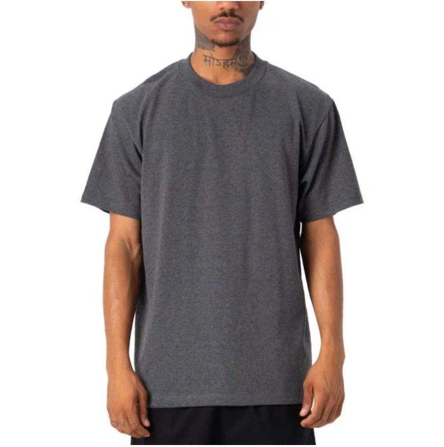 Pro Club Men's Heavyweight Cotton Short Sleeve Crew Neck T-Shirt
