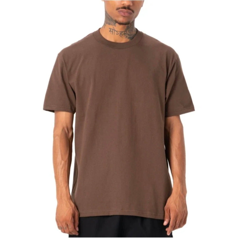 Pro Club Men's Heavyweight Cotton Short Sleeve Crew Neck T-Shirt