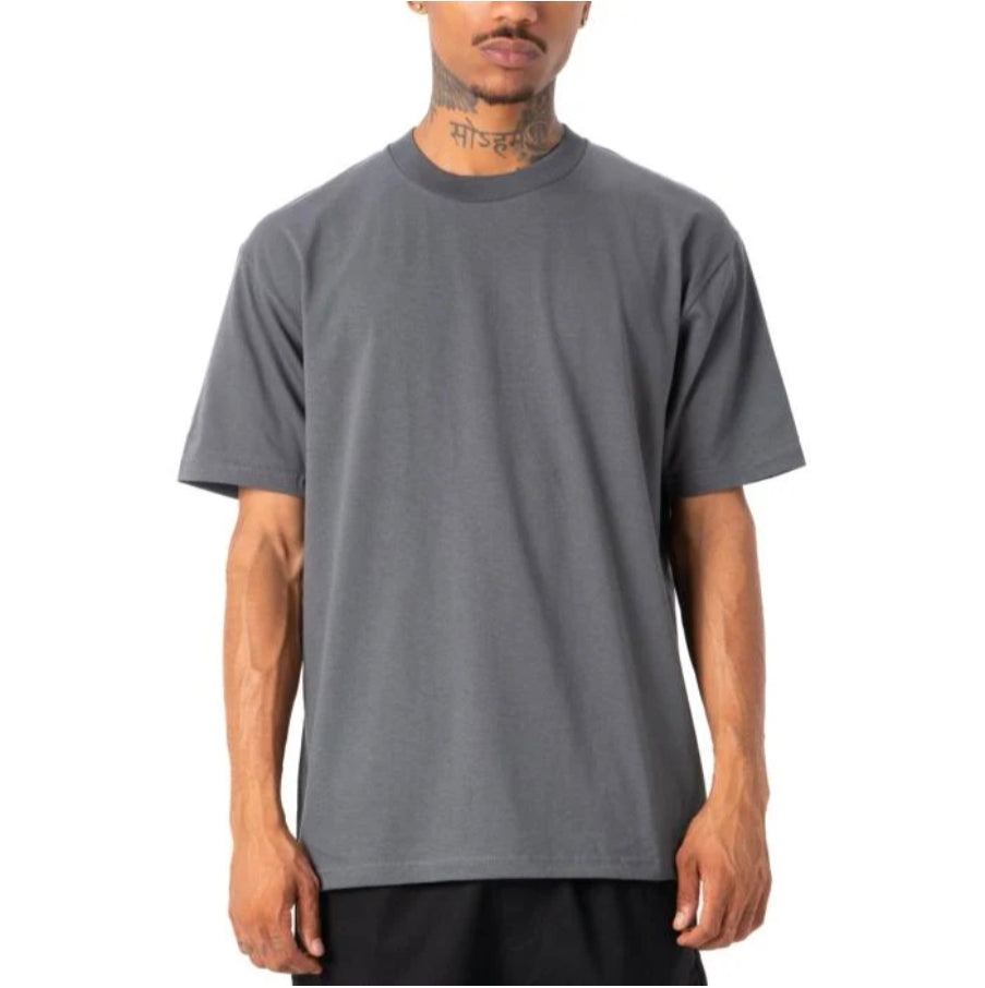 Pro Club Men's Heavyweight Cotton Short Sleeve Crew Neck T-Shirt