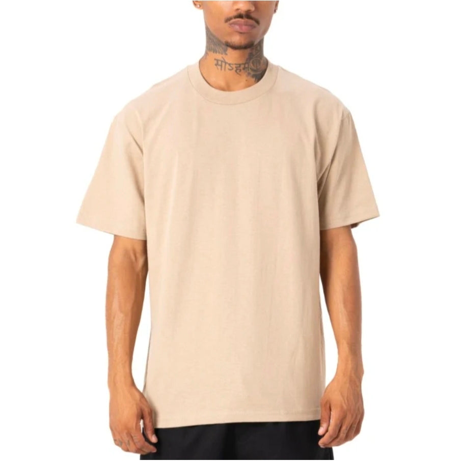 Pro Club Men's Heavyweight Cotton Short Sleeve Crew Neck T-Shirt