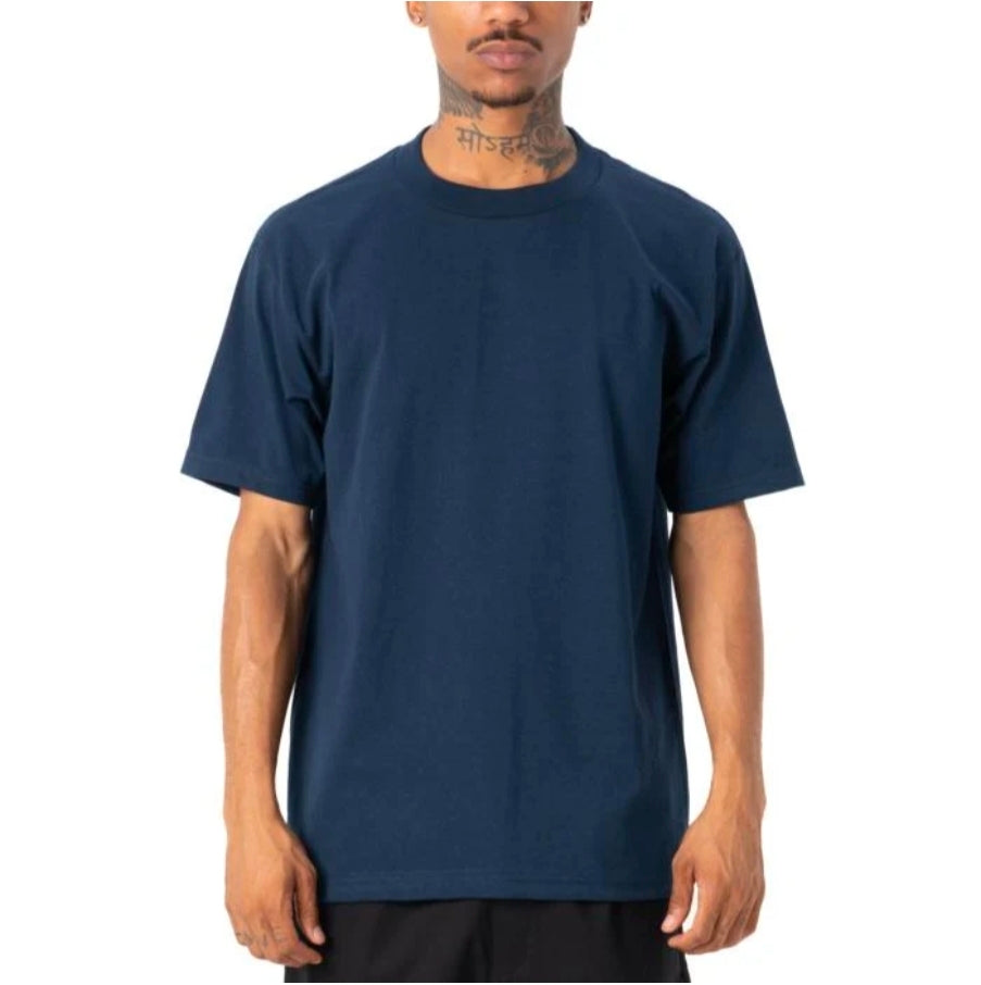 Pro Club Men's Heavyweight Cotton Short Sleeve Crew Neck T-Shirt