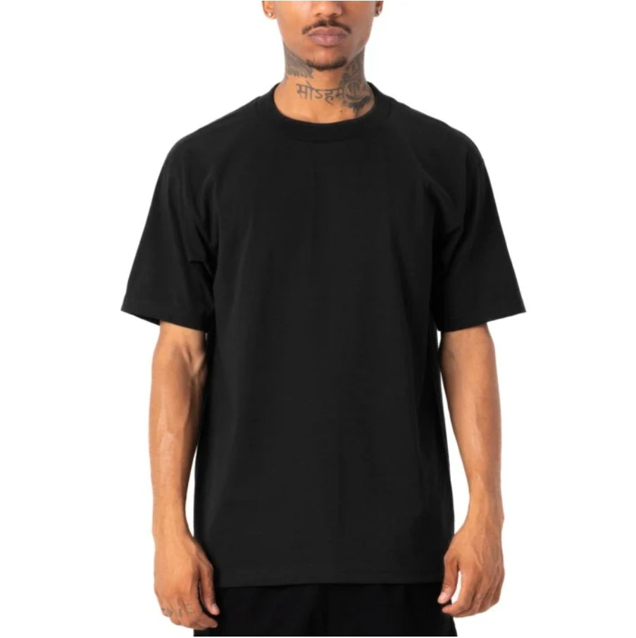 Pro Club Men's Heavyweight Cotton Short Sleeve Crew Neck T-Shirt